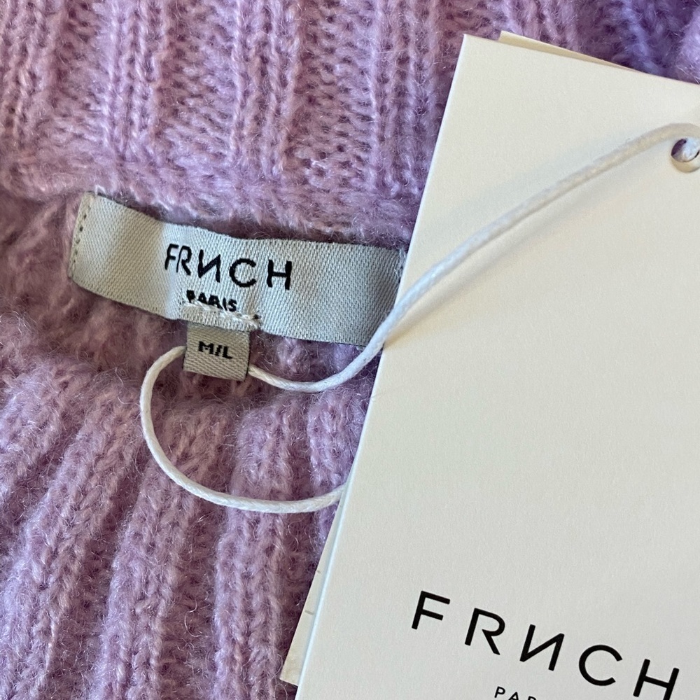 FRNCH Norhen Sweater in Lavender Size M/L NWT - Picture 6 of 11